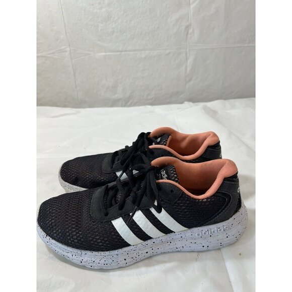 Adidas Neo Cloudfoam Speed W Womens Black/White/Pink Size 8 - Picture 13 of 16